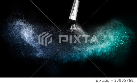 powder splash and brush for makeup artist powder splash and brush for makeup artist 53965769
