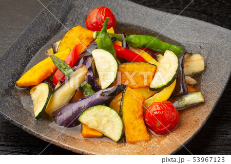 夏野菜の揚げ浸し 夏野菜の揚げ浸し 53967123