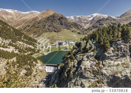 Very nice valley from Spain, mountain Pyrenees Very nice valley from Spain, mountain Pyrenees 53970818