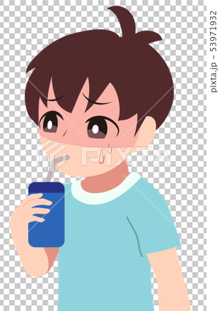 Child drinking a drink Child drinking a drink 53971932