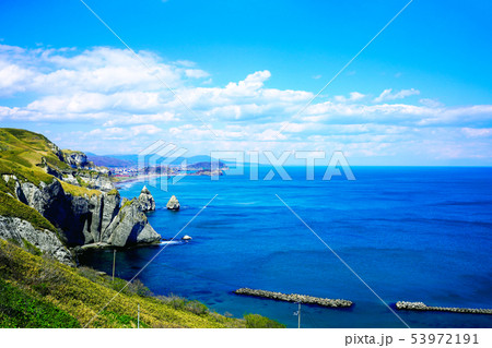 春の絵鞆半島　トッカリショ　室蘭市 53972191