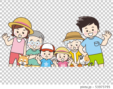 Family summer to gather 53973795