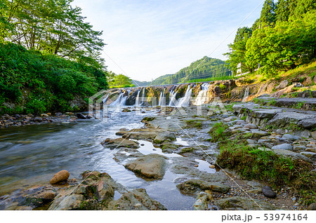 布橋十二ヶ滝（ぬのはしじゅうにがたき）／石川県小松市　西尾地区　 53974164