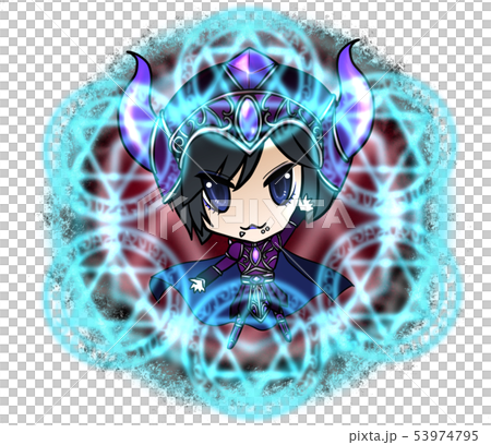 ダークナイトの大魔法（魔法陣） 53974795