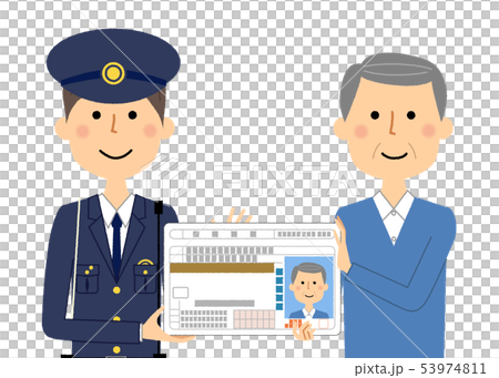 自主返納　運転免許証 53974811