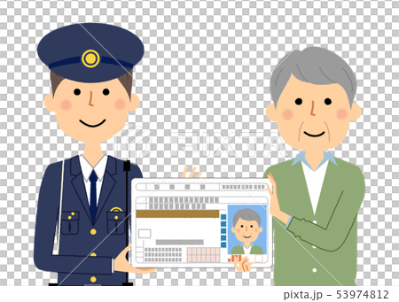 自主返納 運転免許証 自主返納 運転免許証 53974812