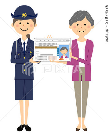 自主返納 運転免許証 自主返納 運転免許証 53974836