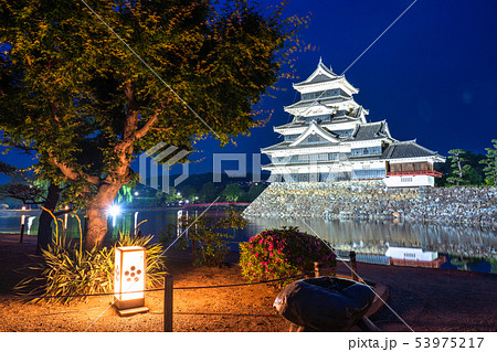 《長野県》松本城・夜景 《長野県》松本城・夜景 53975217