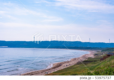 (石川県)世界一長いベンチに座って眺める、北側の景色 (石川県)世界一長いベンチに座って眺める、北側の景色 53975737