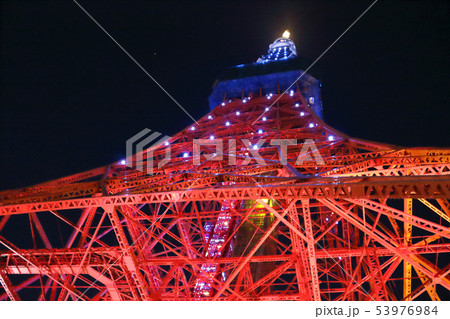 東京タワー サムライブルー仕様2018_2 東京タワー サムライブルー仕様2018_2 53976984