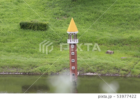 利根運河　水位観測塔　千葉県 53977422