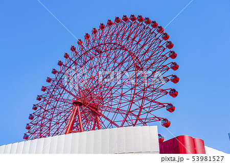 大阪　梅田　ビル群　HEP FIVE　観覧車 53981527