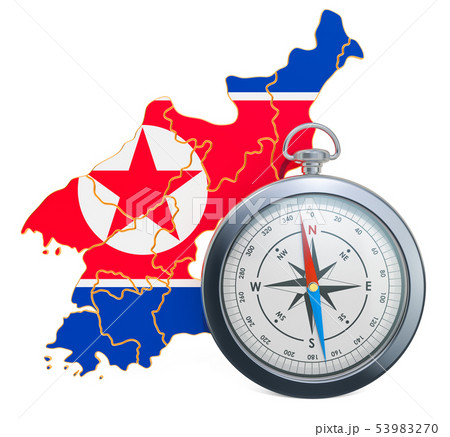 Travel or tourism in North Korea concept 53983270