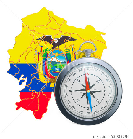 Travel or tourism in Ecuador concept. 3D rendering Travel or tourism in Ecuador concept. 3D rendering 53983296