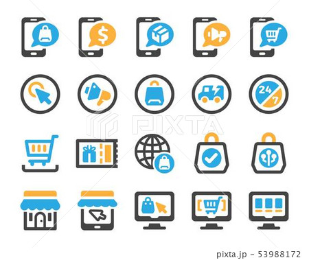 ecommerce icon set ecommerce icon set 53988172