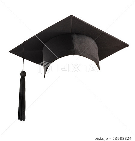 Graduation hat, Academic cap or Mortarboard Graduation hat, Academic cap or Mortarboard 53988824