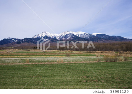 野辺山高原から望む春の八ヶ岳 53991129