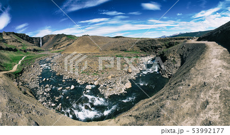 Hengifoss Waterfall in Iceland 53992177