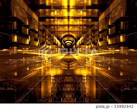 Virtual reality background - abstract digitally generated image 53992842
