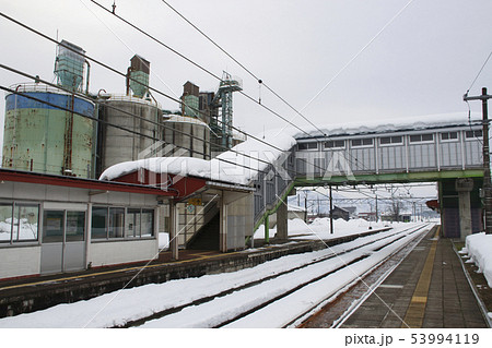 上越線　五日町駅にて 53994119
