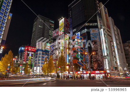 秋葉原の夜景 秋葉原の夜景 53996965