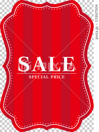 SALE_セール_SIGN_アンティーク_赤ストライプ_4 53997004