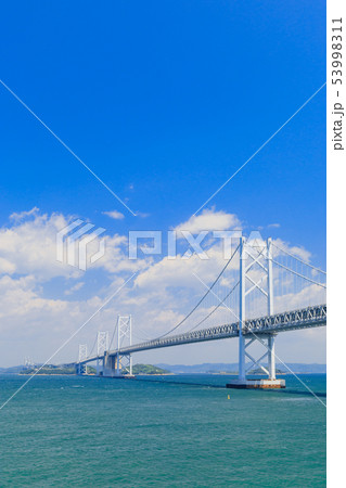 香川_四国側からの瀬戸大橋 香川_四国側からの瀬戸大橋 53998311