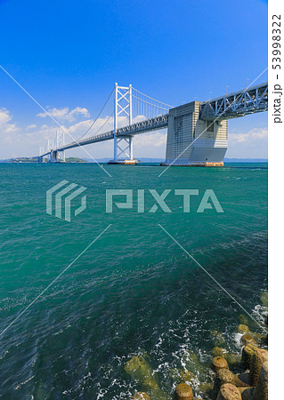 香川_四国側からの瀬戸大橋 53998322