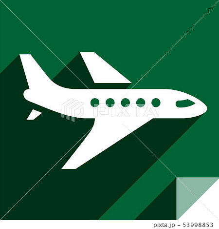 Transport flat icon with shadow, stickers square shape Transport flat icon with shadow, stickers square shape 53998853