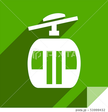 Transport flat icon with shadow, stickers square Transport flat icon with shadow, stickers square 53999432