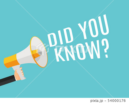 Interesting Fact Background. Did you know 54000176