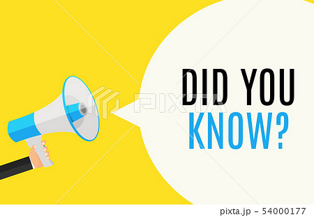 Interesting Fact Background. Did you know 54000177