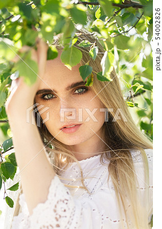 cute blond girl 54002826