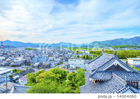 福知山城からの景色 54004060