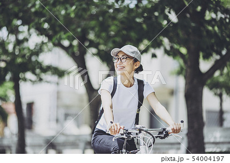 サイクリング・女性 サイクリング・女性 54004197