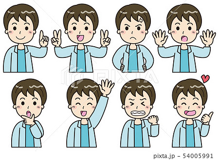 男性 セット イラスト 男性 セット イラスト 54005991
