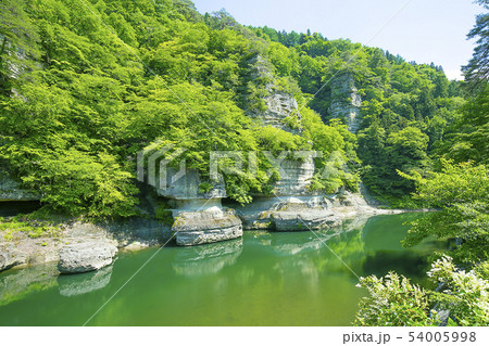 福島県　塔のへつり　南会津郡 54005998