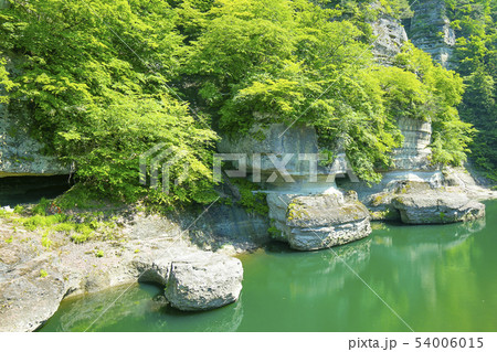 福島県　塔のへつり　南会津郡 54006015