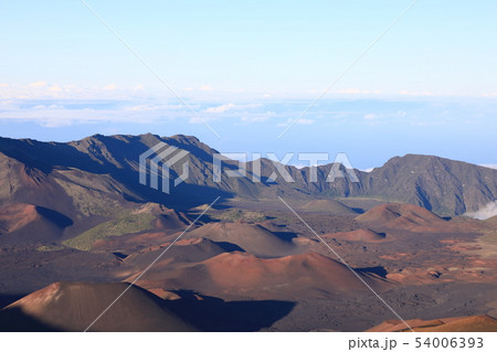 ハレアカラ国立公園のクレーター ハレアカラ国立公園のクレーター 54006393
