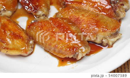 鶏手羽肉の照り焼き 54007389