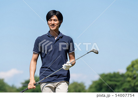 ゴルフ 男性 ゴルフコース ゴルファーイメージ ゴルフ 男性 ゴルフコース ゴルファーイメージ 54007754