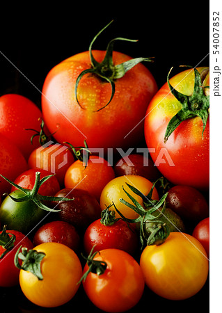 カラフルなトマト 54007852