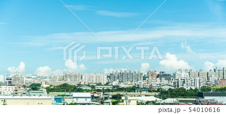 panoramic modern country city view Taiwan panoramic modern country city view Taiwan 54010616