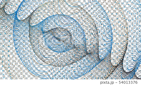CG particle twisting ball sheet CG particle twisting ball sheet 54013376