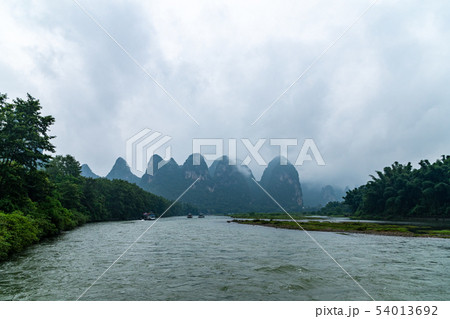 中国桂林 川下り 中国桂林 川下り 54013692