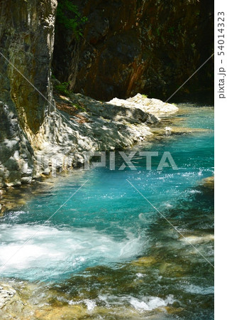 四万ブルーの渓谷 四万ブルーの渓谷 54014323