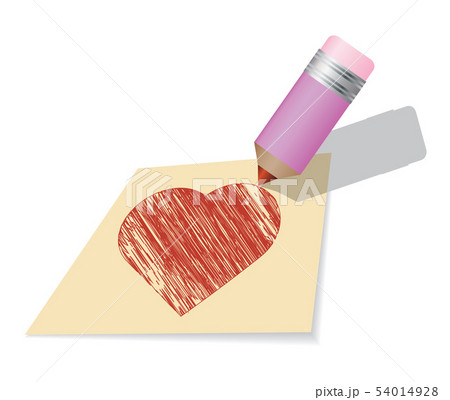 Draw a heart 54014928