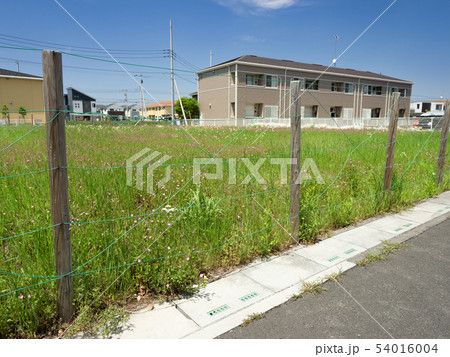 住宅街の空き地 54016004