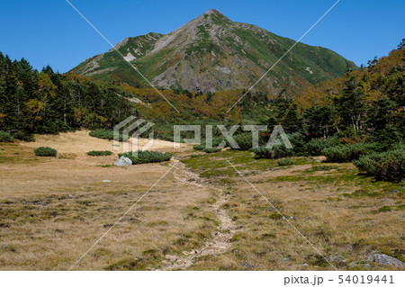南アルプス 上河内岳 (茶臼岳方面から望む) 南アルプス 上河内岳 (茶臼岳方面から望む) 54019441