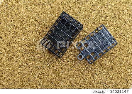 Close up view of fishing baits and Fishing gear 54021147
